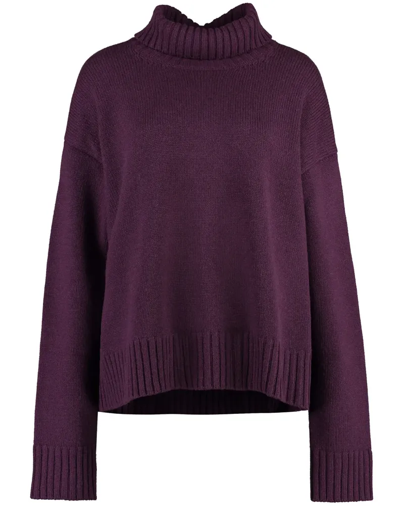 Jil Sander Pullover mit Rollkragen - Violett Violett