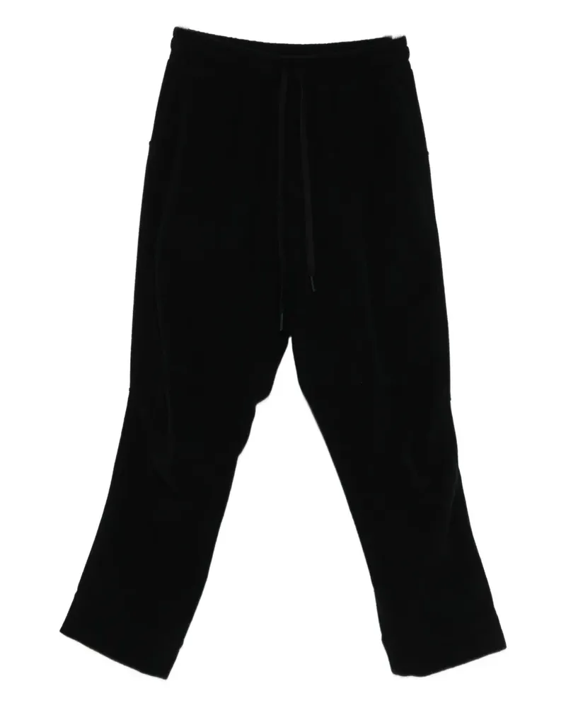 Andrea Ya'aqov cashmere track pants - Schwarz Schwarz