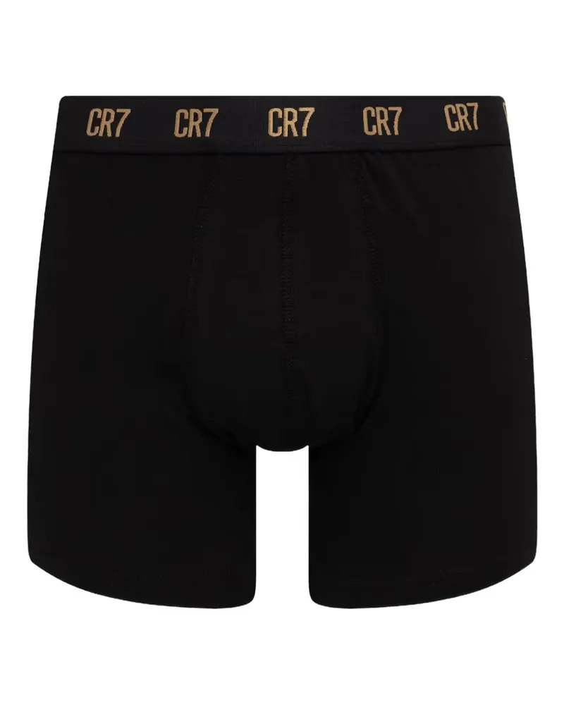 CR7 Cristiano Ronaldo logo-waistband boxer briefs (set of seven) - Schwarz Schwarz