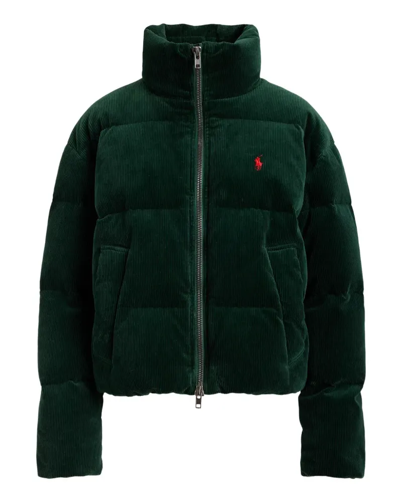 Ralph Lauren Steppmantel aus Cord - Grün Grün