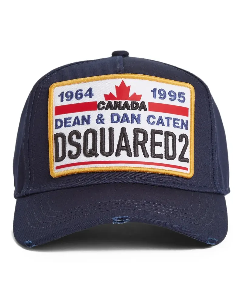 Dsquared2 Baseballkappe aus Baumwolle - Blau Blau