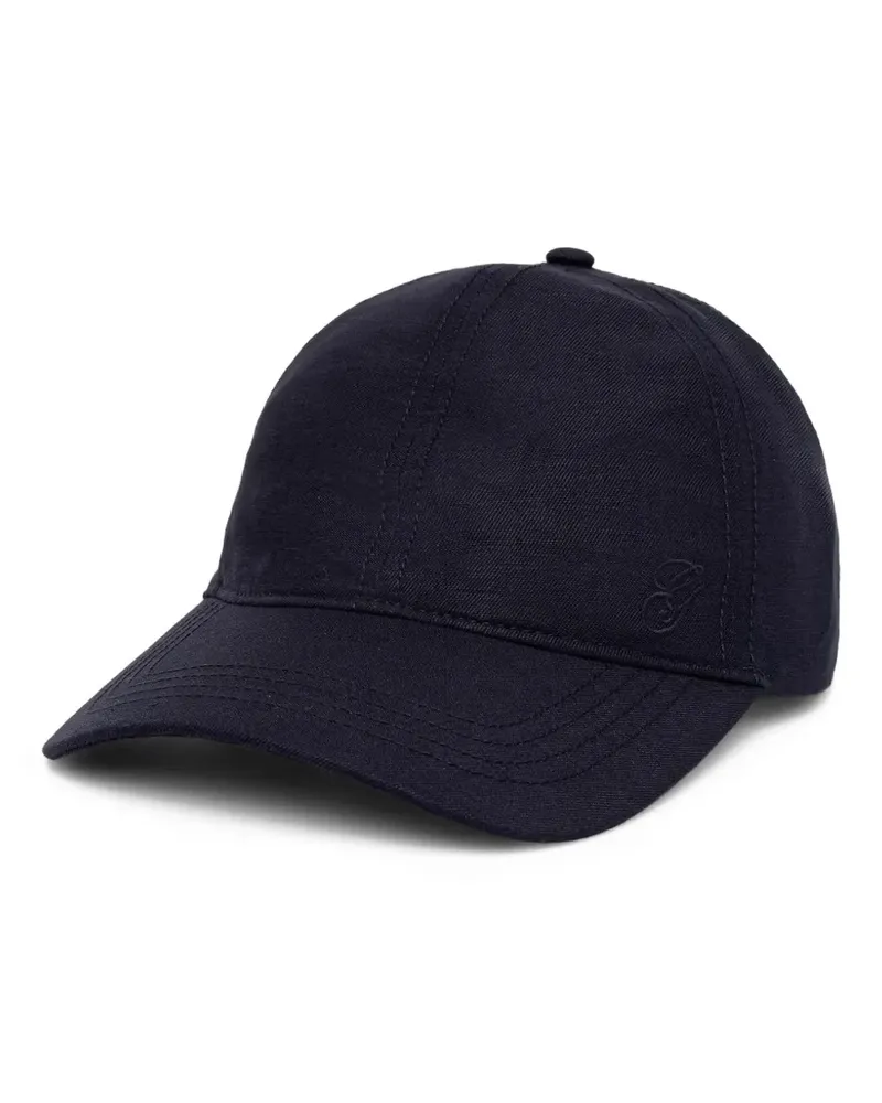 Gant logo-embroidered baseball cap - Blau Blau