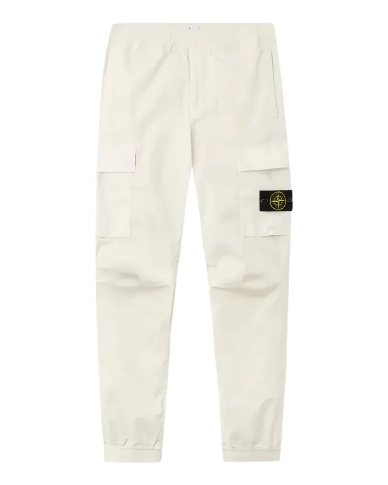Stone Island Cargohose mit Logo-Patch - Nude Nude
