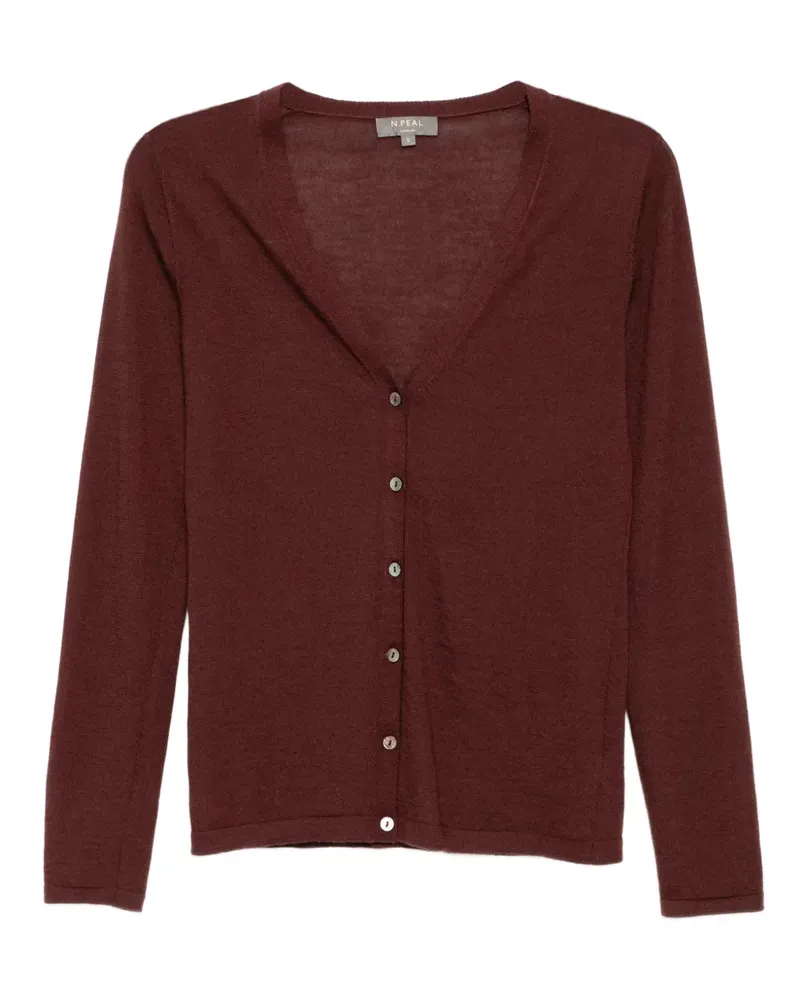 N.Peal Mia Cardigan - Rot Rot