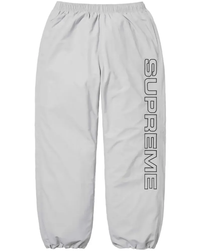 Supreme Being Jogginghose mit Spellout-Stickerei - Grau Grau