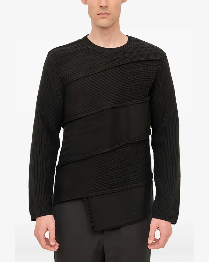 Comme des Garçons crew-neck sweater - Schwarz Schwarz