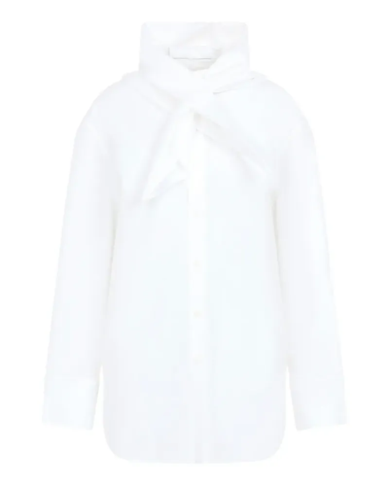 Carven Hemd mit Schaldetail - Weiß Weiß
