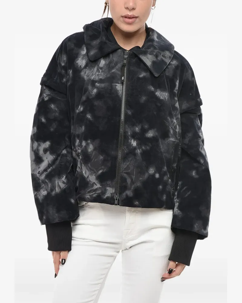Yohji Yamamoto zip-up jacket - Schwarz Schwarz