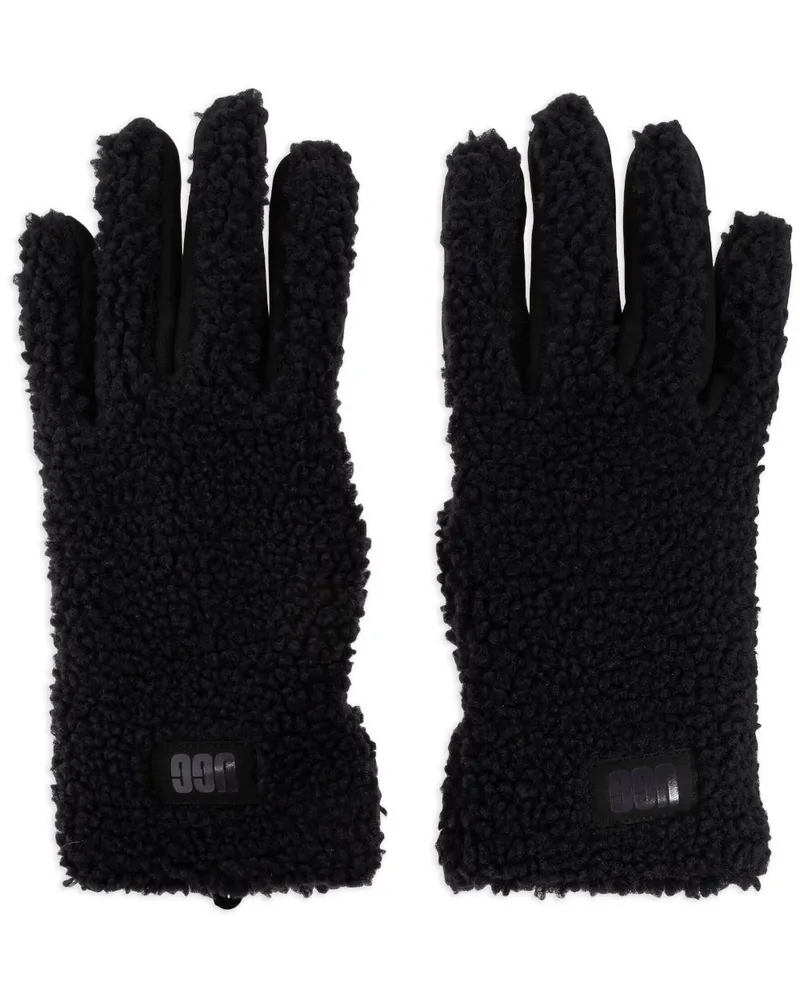 UGG fluff Handschuhe - Schwarz Schwarz