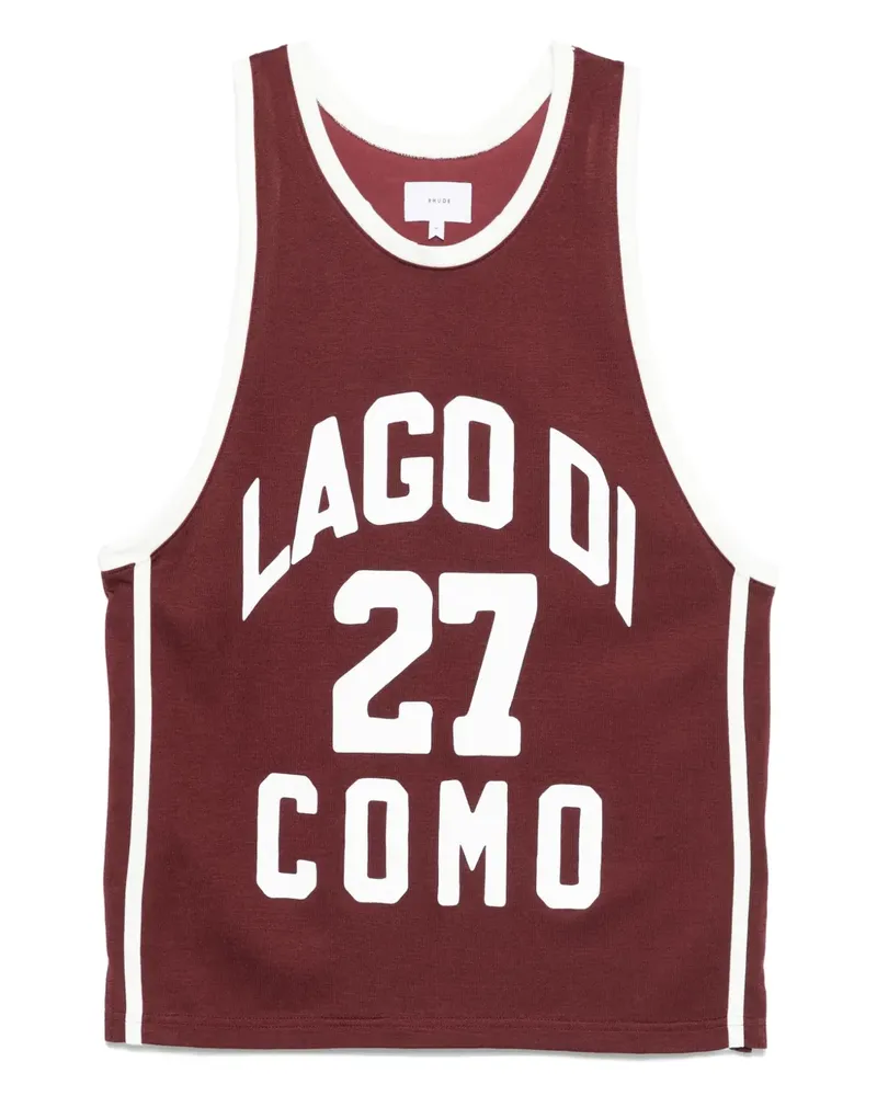 RHUDE x Como 1907 Tanktop - Rot Rot