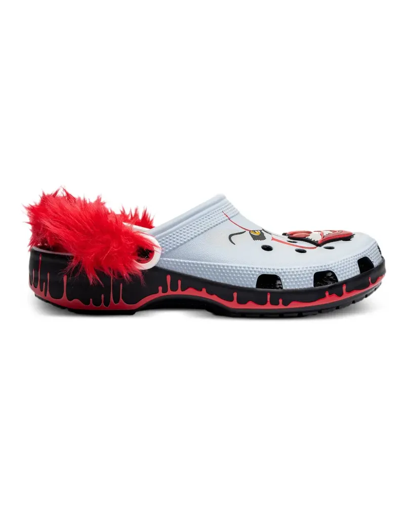 Crocs Pennywise Clogs aus Faux Fur - Grau Grau