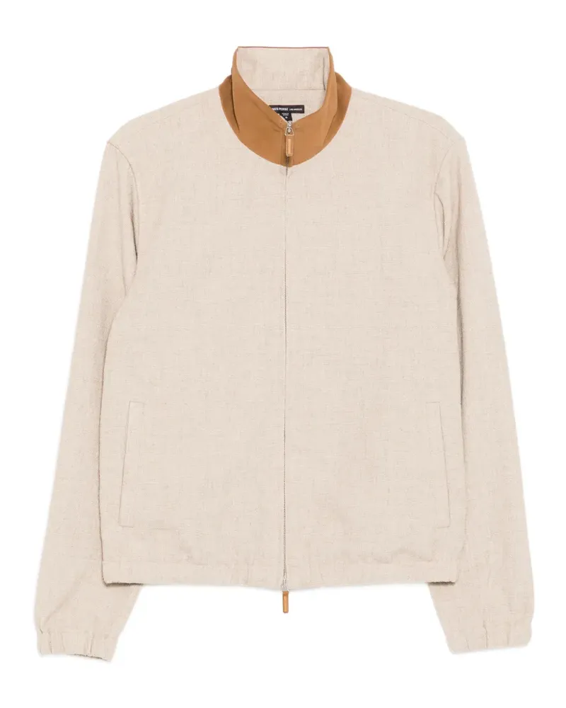 James Perse Jacke mit Zwei-Wege-Reißverschluss - Nude Nude