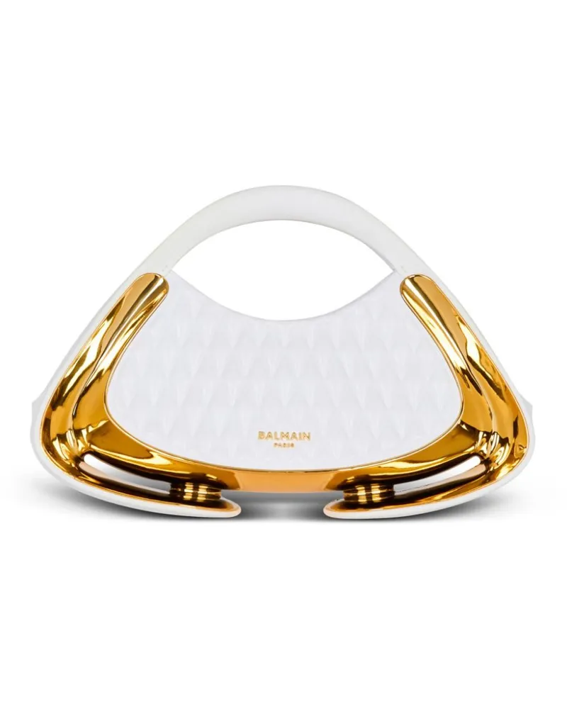 Balmain Mittelgroße Jolie Madame Tote Bag - Weiß Weiß