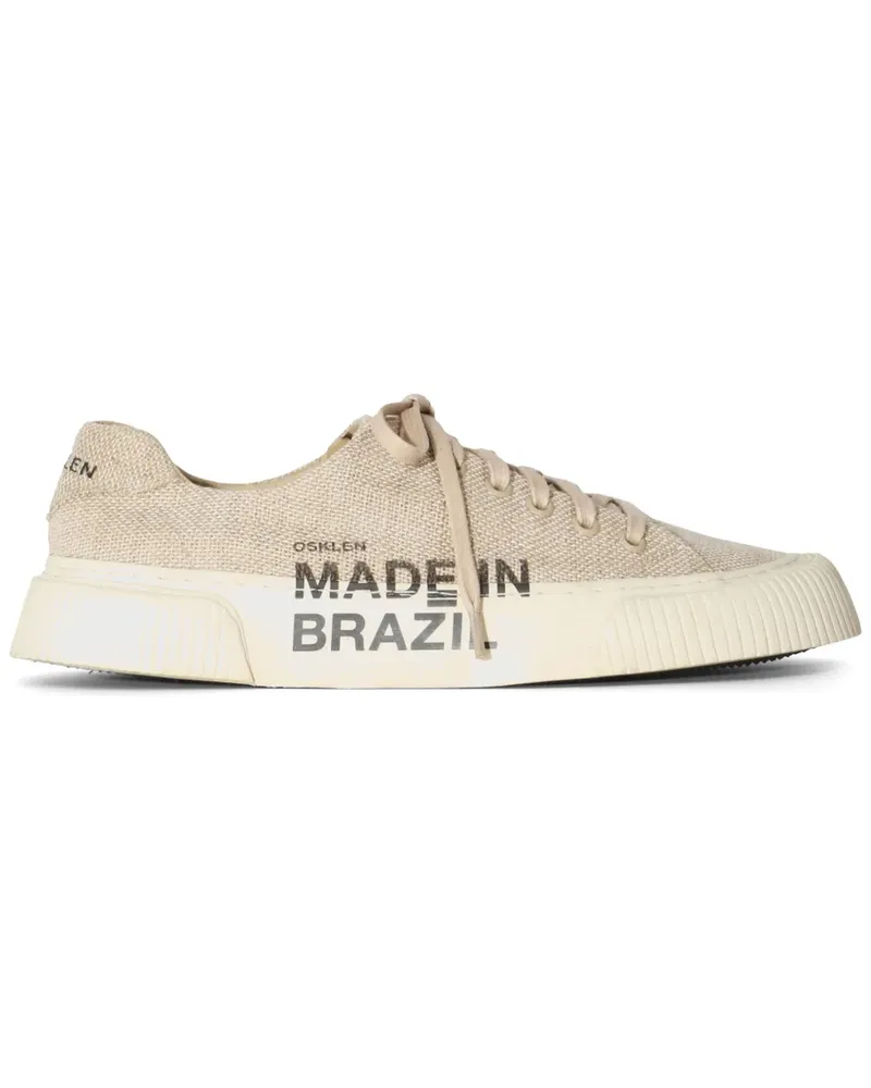 Osklen Creeper Made in Brazil Sneakers - Nude Nude