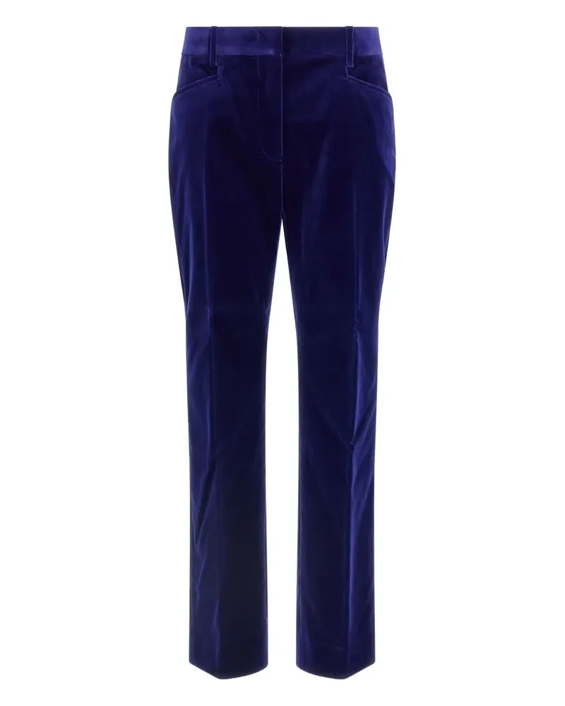 Tom Ford Hose aus Samt - Blau Blau