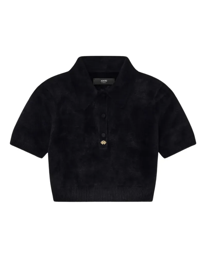 Amiri short-sleeved polo top - Schwarz Schwarz