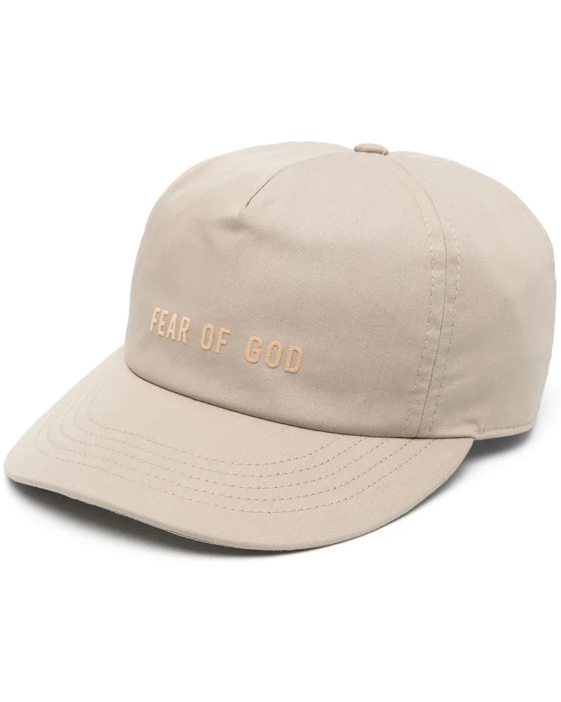 Fear of God Baseballkappe mit Logo-Prägung - Nude Nude