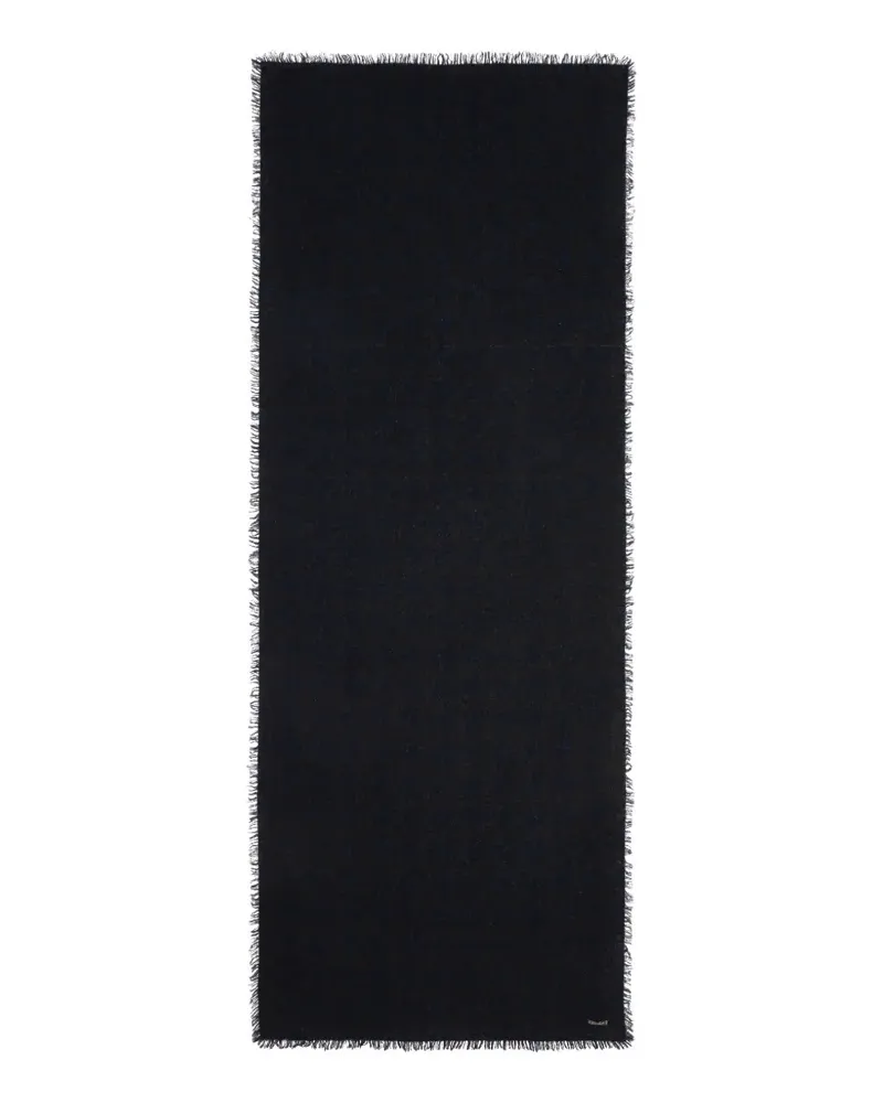 Faliero Sarti Maximo Schal - Schwarz Schwarz