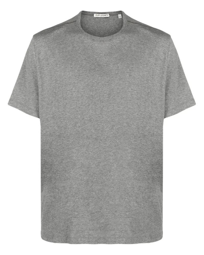 Our Legacy T-Shirt mit rundem Ausschnitt - Grau Grau