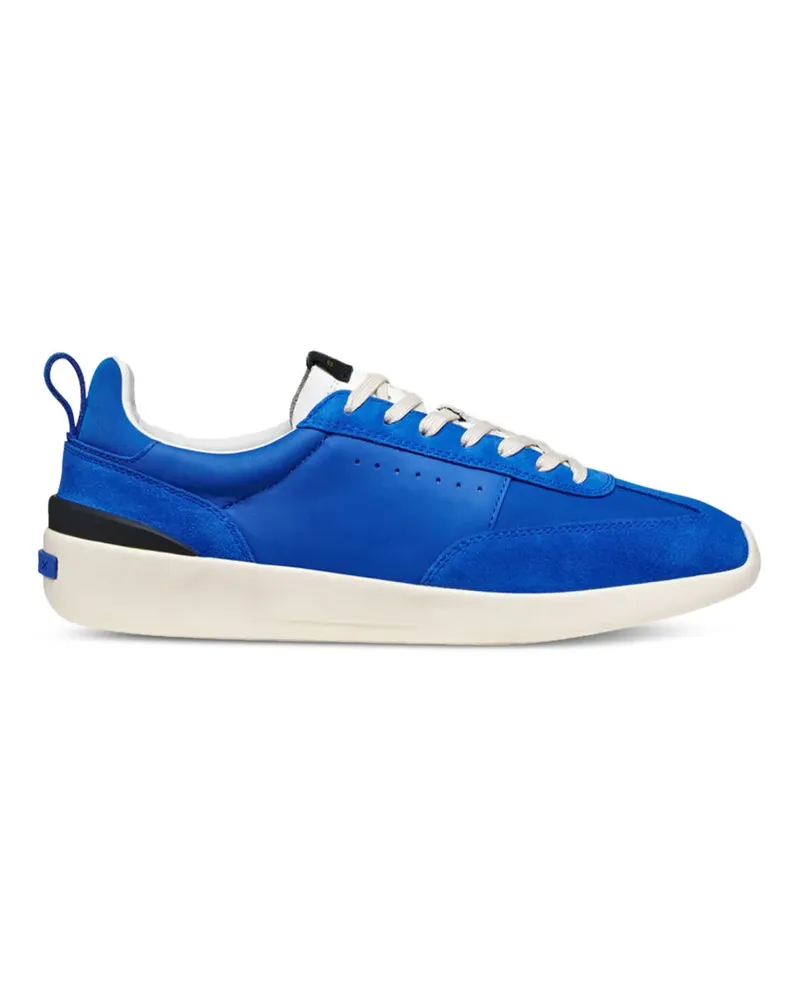 Geox Gxrn-02 suede panel sneakers - Blau Blau