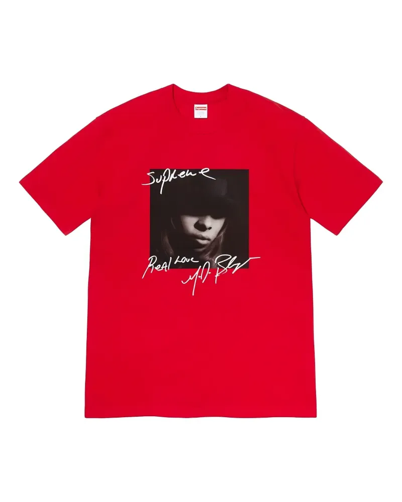 Supreme Being Mary J. Blige photo-print T-shirt - Rot Rot