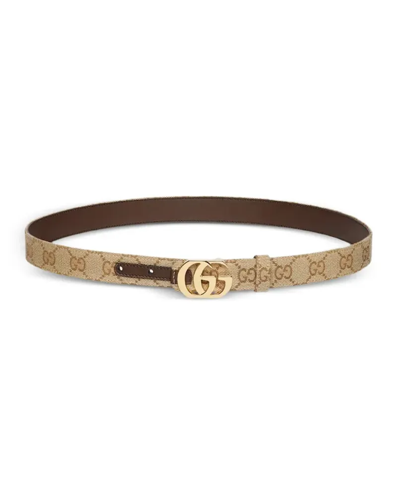 Gucci Wendbarer GG Marmont Gürtel - Nude Nude