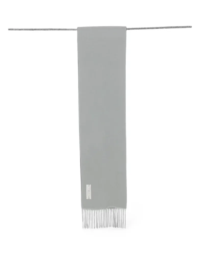 Our Legacy Estate fringed wool scarf - Grau Grau