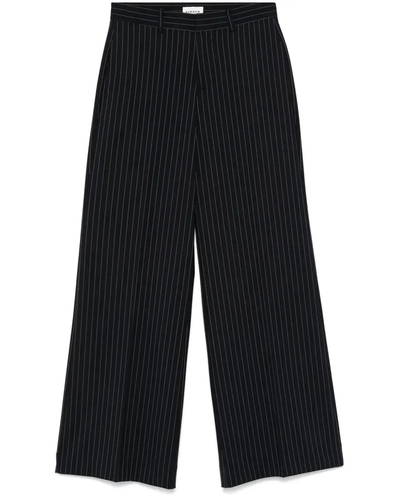 P.A.R.O.S.H. P.A.R.O H. Gestreifte Hose - Blau Blau