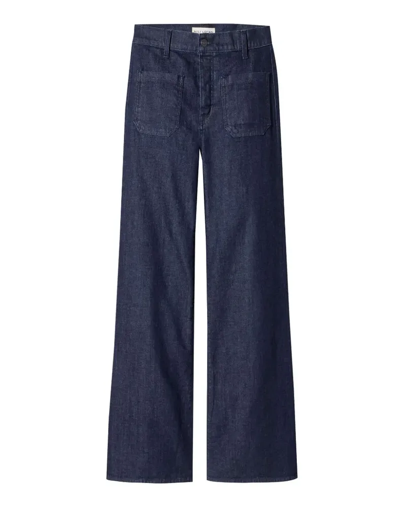 Nili Lotan Florence Jeans mit aufgesetzten Taschen - Blau Blau