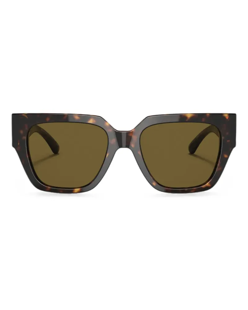 Versace Medusa Biggie square-frame sunglasses - Braun Braun