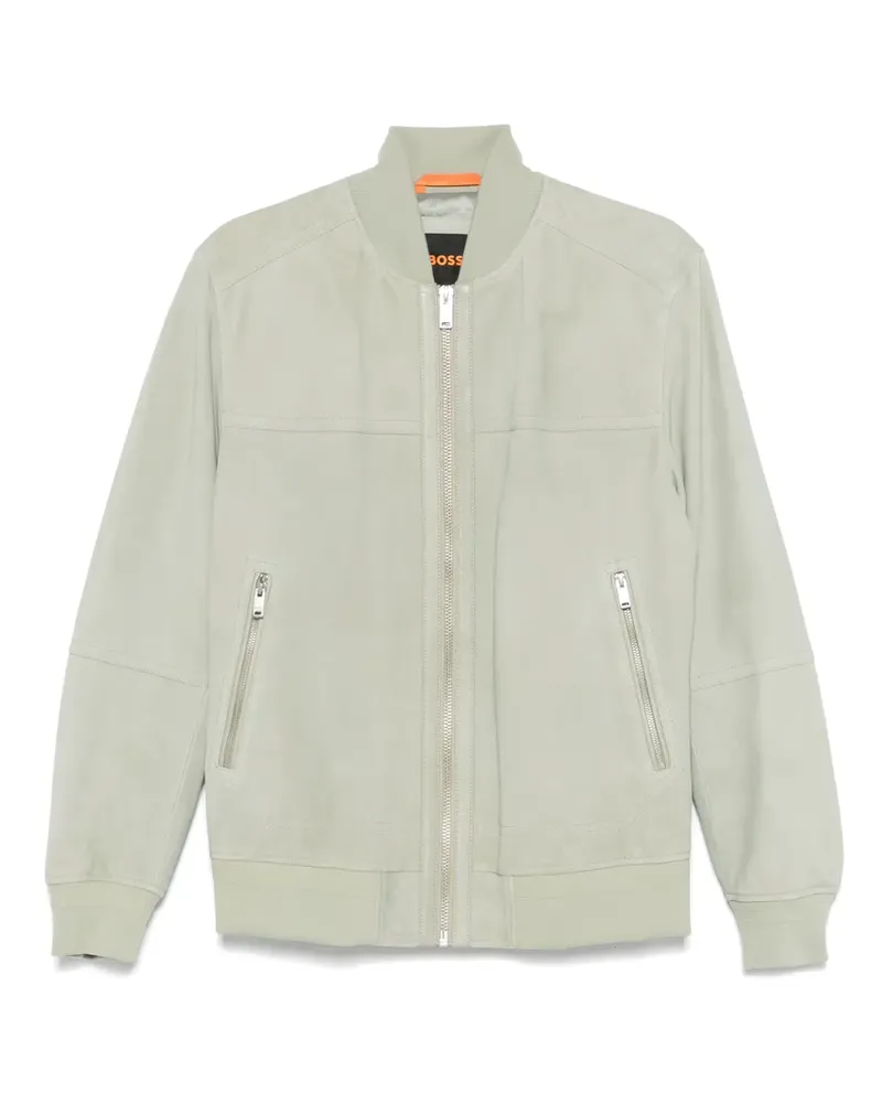 HUGO BOSS Bomberjacke mit Reißverschluss - Grün Grün
