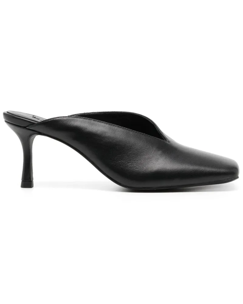SENSO Jaynee Mules 80mm - Schwarz Schwarz