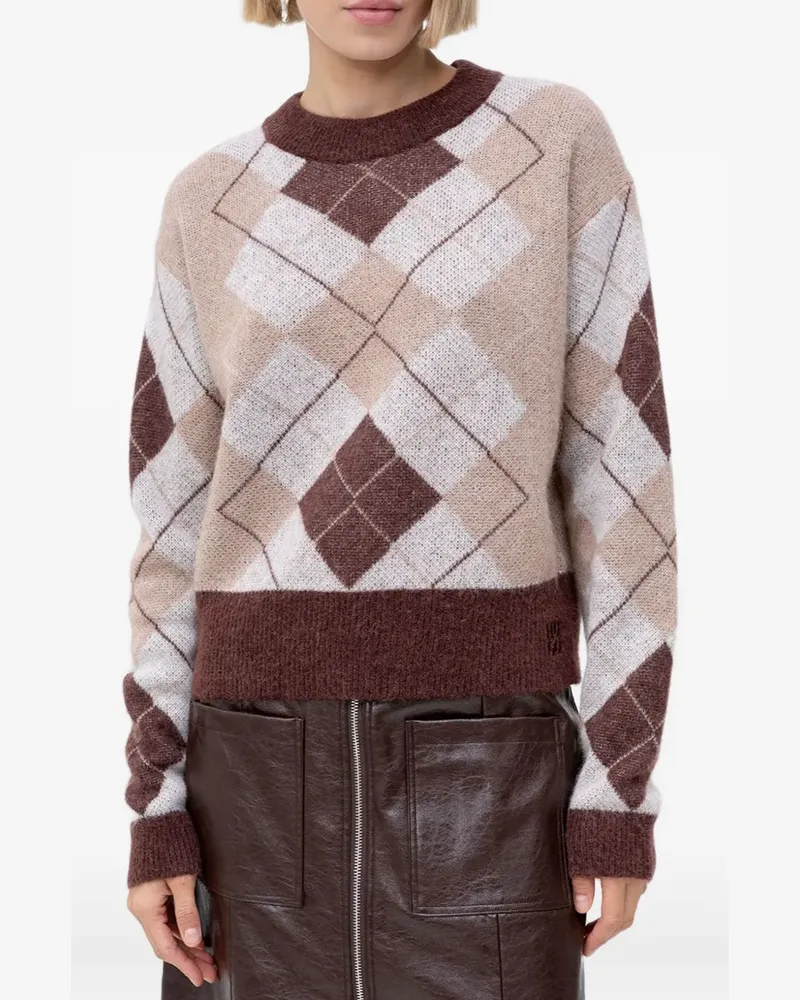 HUGO BOSS crew-neck sweater - Nude Nude