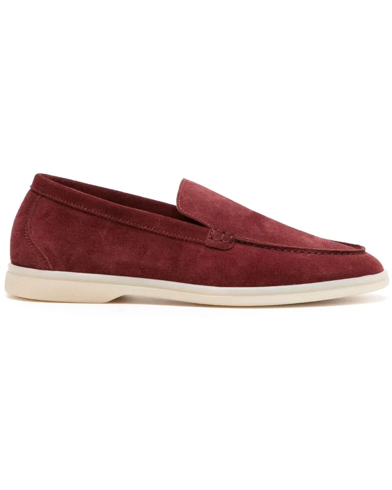 Scarosso Ludovico Loafer aus Wildleder - Rot Rot