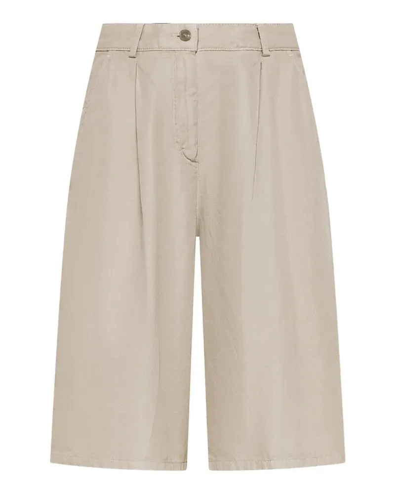 Seventy Shorts mit Gürtelschlaufen - Nude Nude