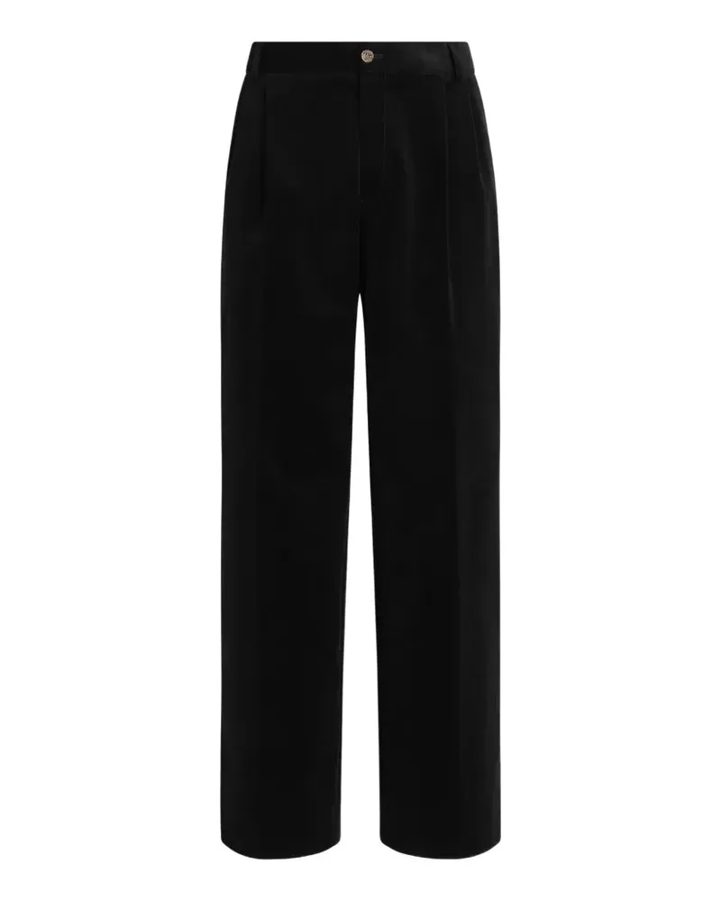 Dolce & Gabbana Hose aus Samt - Blau Blau