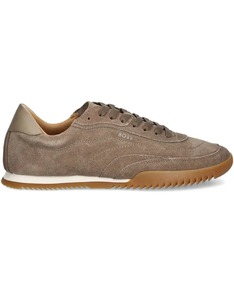 HUGO BOSS Sneakers aus Wildleder - Braun Braun