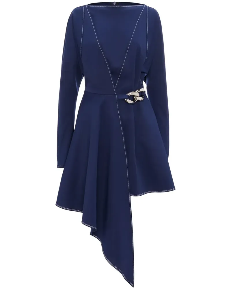 J.W.Anderson Asymmetrisches Kleid - Blau Blau
