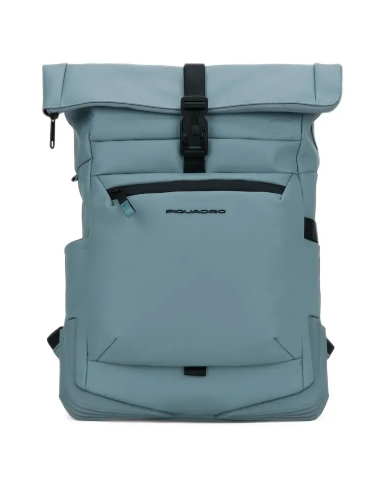 Piquadro Rucksack mit Schnallenverschluss - Blau Blau