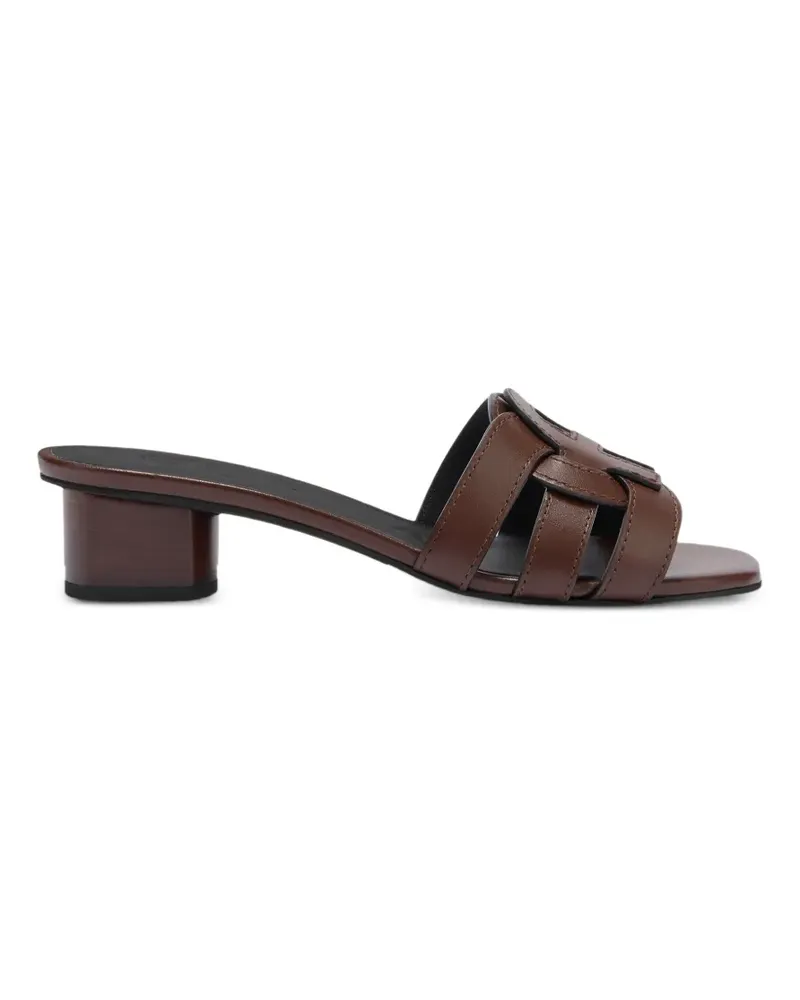 Furla Summer leather sandals - Braun Braun