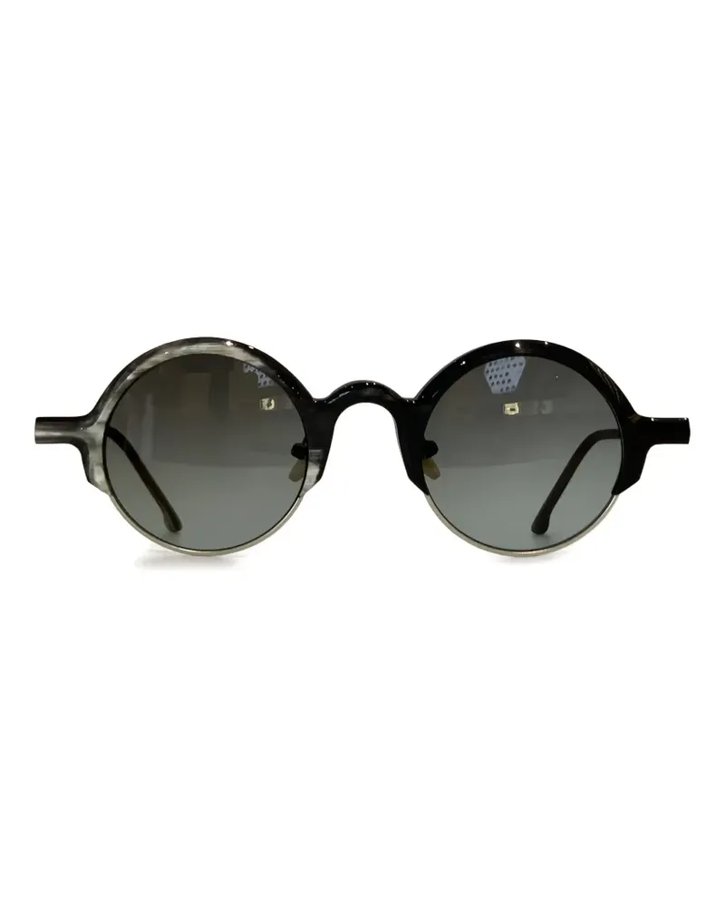 RIGARDS Brille mit rundem Gestell - Schwarz Schwarz
