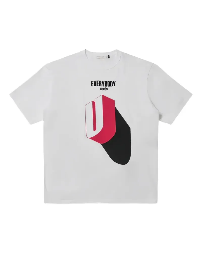 Undercover T-Shirt mit grafischem Print - Weiß Weiß