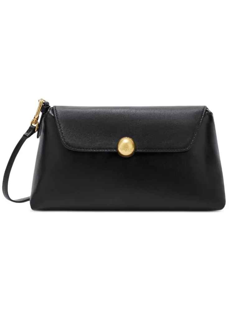 Furla Mini Sfera Soft Schultertasche - Schwarz Schwarz