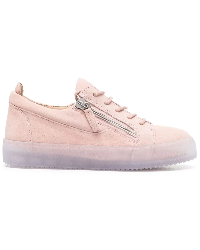 Giuseppe Zanotti Sneakers mit Reißverschlussdetail - Rosa Rosa