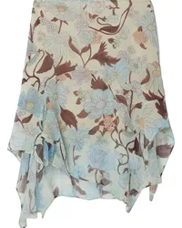 Stella McCartney Rock aus Seidenchiffon Blau