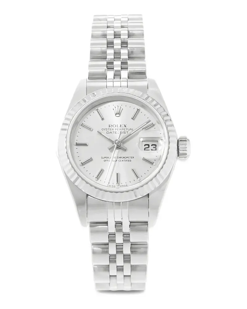 Rolex 2000 Datejust Armbanduhr 26mm - Silber Silber