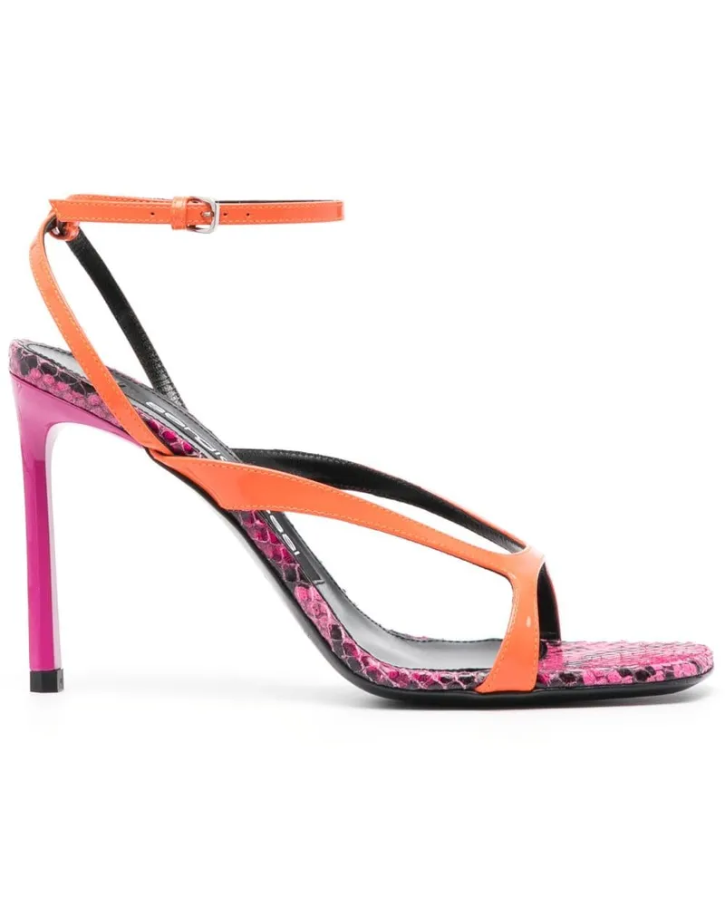Sergio Rossi Klassische Riemchensandalen - Orange Orange