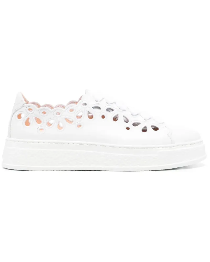 Attilio Giusti Leombruni Sneakers aus Leder - Weiß Weiß