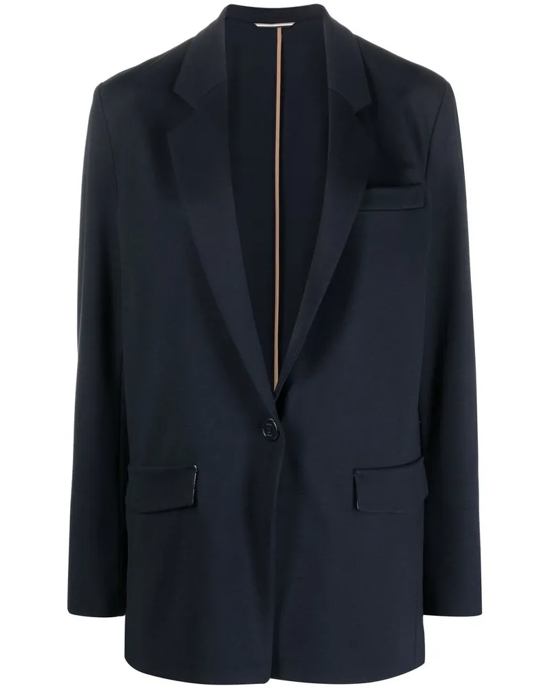 HUGO BOSS Einreihiger Blazer - Blau Blau