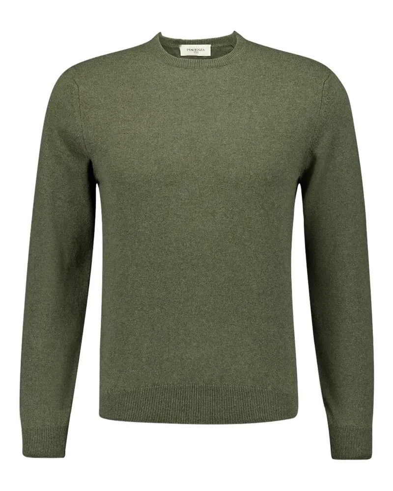 Piacenza Cashmere Kaschmirpullover mit Rundhalsausschnitt - Grün Grün